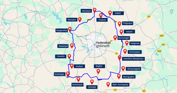 Regional Ring Road of Hyderabad