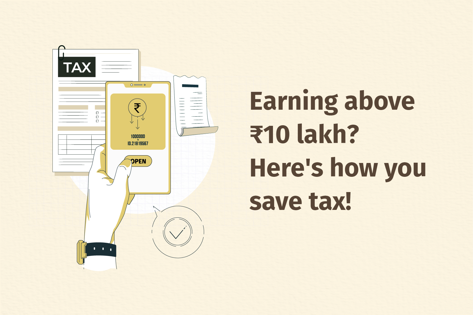 How to save tax for salary above ₹10 lakh for FY 2025-26?