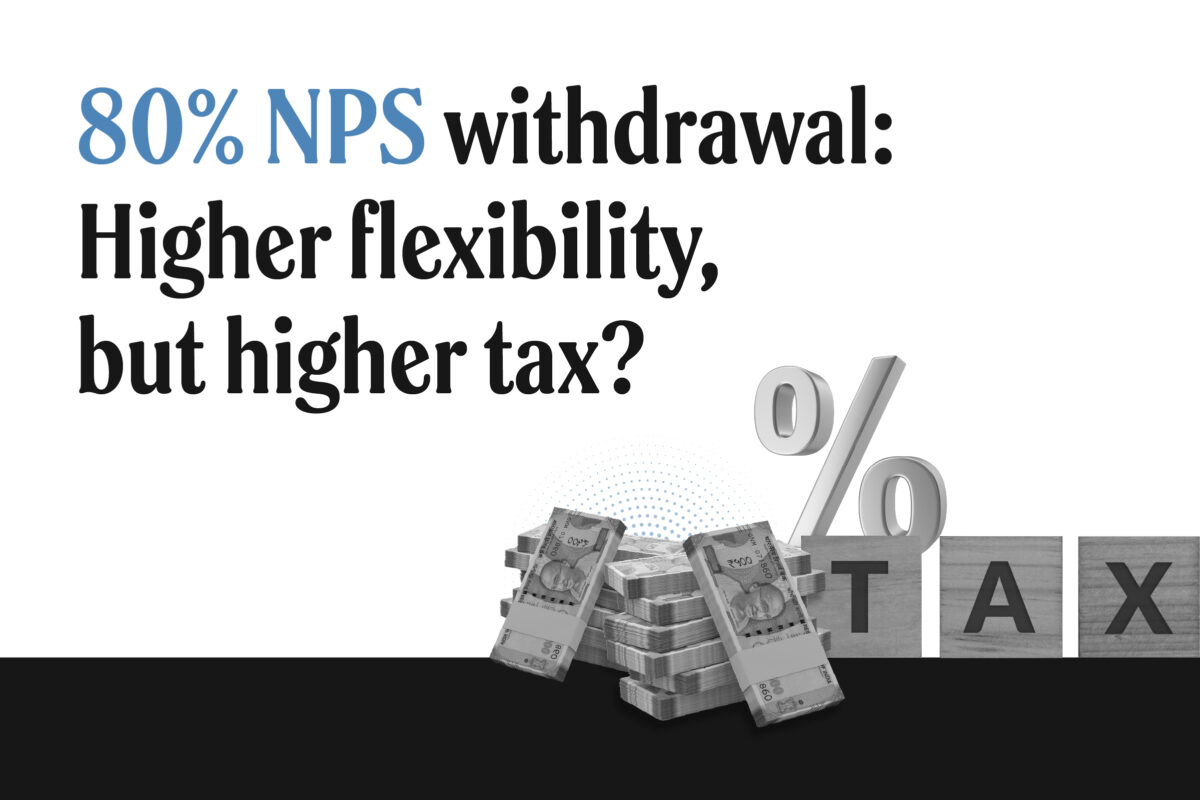New NPS withdrawal rules: 80% lumpsum withdrawal allowed but only 60% tax-free, how is the rest taxed?